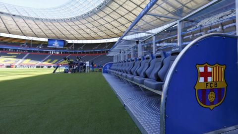 Todo est� preparado en el Estadio Ol�mpico de Berl�n