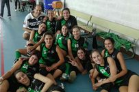 La formaci�n carballesa que disput� la segunda jornada de Copa.