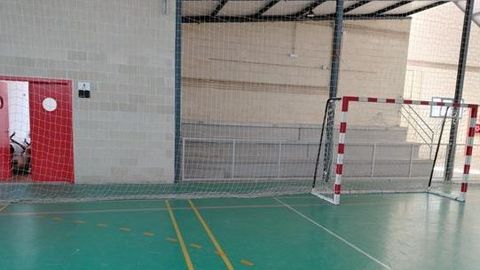 Pabellón de Maquiáns, en Ribadavia.