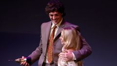 Jacob Elordi y Sydney Sweeney, durante el Festival de Santa B�rbara