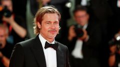 Brad Pitt, a finales del pasado agosto, en la alfombra roja de Venecia, donde present Ad Astra en la Mostra