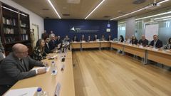 La primera reunión del grupo de trabajo «Conectividad de Galicia»