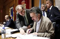 Con la interventora, M�nica Legaspi, de baja, hizo sus funciones en el pleno Xos� Mosquera. 