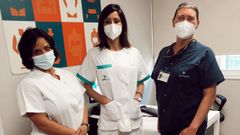 El equipo de la nueva unidad de medicina est�tica del hospital Quironsalud de Pontevedra