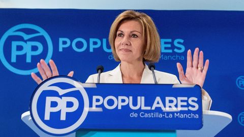Cospedal: �Quiero ser la primera mujer en presidir el PP y Espa�a�