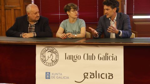 Presentación del Festival Internacional Tangoliber en el Círculo de las Artes en Lugo