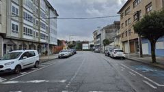 La avenida de Lugo, en As Pontes