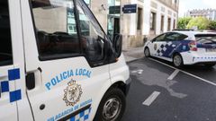La gresca y la detenci�n tuvieron lugar a escasos metros de la sede de la Polic�a Local, en la Casa do Concello de Vilagarc�a