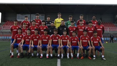 El Berganti�os juvenil A, que acaba de ascender a Divisi�n de Honor.