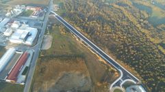 Los terrenos que se van a recalificar est�n situados por encima del nuevo vial del pol�gono 