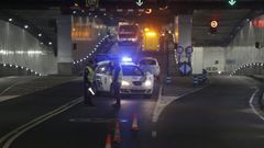 Imagen de archivo de un accidente en el t�nel de Mar�a Pita.