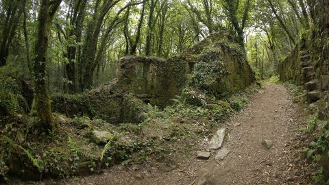 Senda peatonal hasta la aldea de Xei