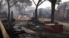 Todas las imgenes del incendio de Doana