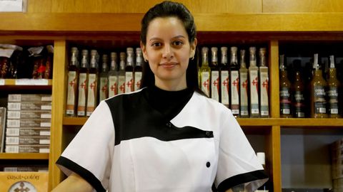 Viviana Monch lleva solo tres a�os pero nota la bajada de ventas