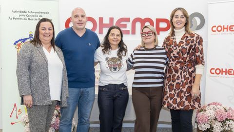 Los ganadores del concurso de tapas Saborea As Pontes 2025.