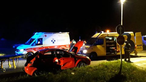 Accidente de tráfico en Tineo