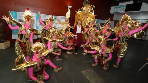 Encendido de las luces navideas en Boiro.