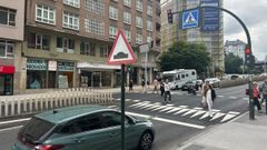 Nuevo paso de peatones elevado en Alfonso Molina