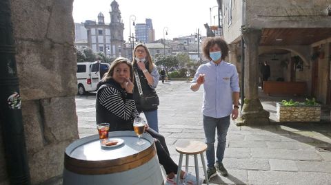 Reapertura de terrazas en Pontevedra