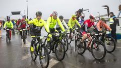 Imagen de archivo de la salida de la BTT Concello de Rianxo