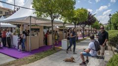 Puestos en el paseo del Malec�n en el festival del 2019, el �ltimo celebrado hasta la fecha