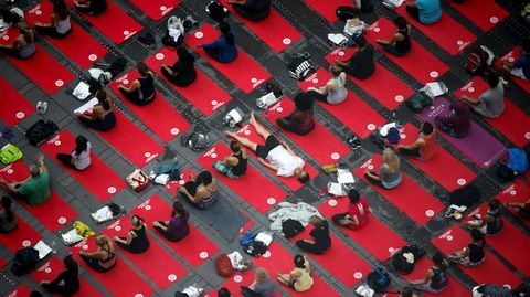 D�a Internacional del Yoya en Nueva York.