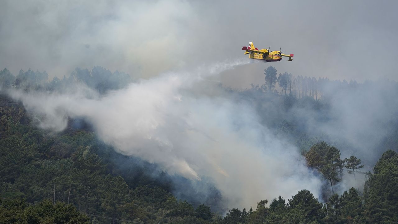 Las precipitaciones llegan a Galicia, pero no a las zonas más castigadas por el fuego