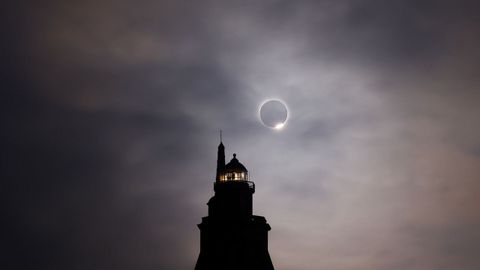 Eclipse torre de H�rcules