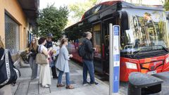 La lnea 2 del bus urbano, que comunica el centro de Pontevedra con Montecelo, es la que tiene ms usuarios