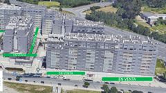 Parte de los locales en venta en el residencial naron�s