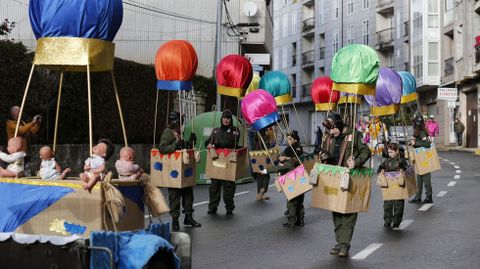 Desfile de entroido en Celanova