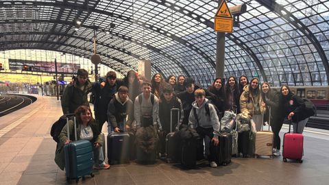 Intercambio de alumnos del CPI do Toural, de Vilaboa, en Alemania