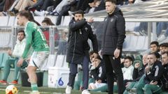 Guillermo dando indicaciones en su estreno en A Malata.