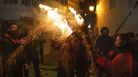 A Festa dos Fachs de Castro Caldelas, en imaxes.