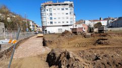 La futura conexi�n de Rof Codina, a la altura de la calle Fontecha, ya est� siendo perfilada