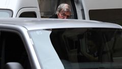 El cardenal George Pell a su llegada a la Corte Suprema de Victoria, en Melbourne