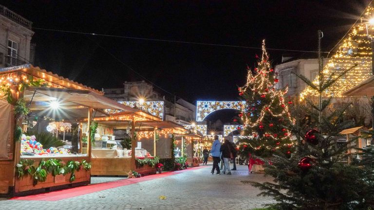 Mercado de Navidad en Tui