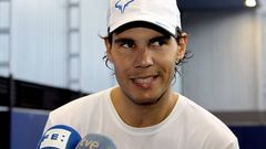 Nadal, tras su entrenamiento