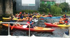 La salida tuvo lugar en el puente de A Ponte do Porto para realizar los 7 kil�metros de recorrido.