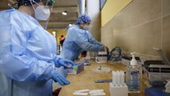 Siguen realiz�ndose pruebas PCR y de ant�genos para detectar casos sospechosos