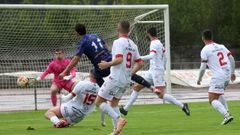 Partido de Tercera Federacin entre el Noia y el Estradense en el Campo Julio Mato de Noia