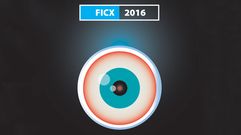 Un detalle del cartel de C�sar S�nchez para el Festival Internacional de Cine de Gij�n