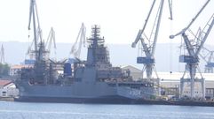 Navantia fabric para Australia varios buques en Ferrol