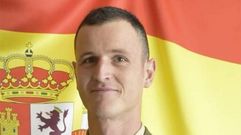 El sargento primero Caldas, de la Brilat