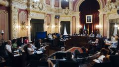 El Concello de Ourense celebró este viernes el pleno ordinario de julio
