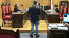 El acusado admiti� los hechos ante la jueza de Ourense