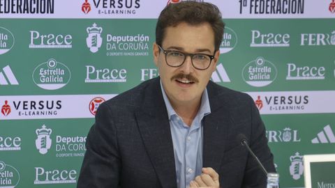 �lex V�zquez, director deportivo del Racing de Ferrol