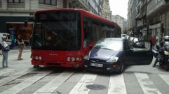 Accidente en la calle Betanzos