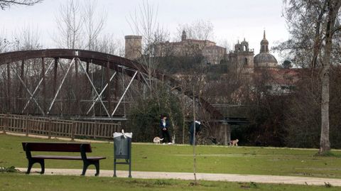 El parque de Cobas, uno de los tres que desde esta semana tienen denominacin oficial