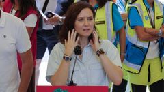 La presidenta de la Comunidad de Madrid, Isabel D�az Ayuso.